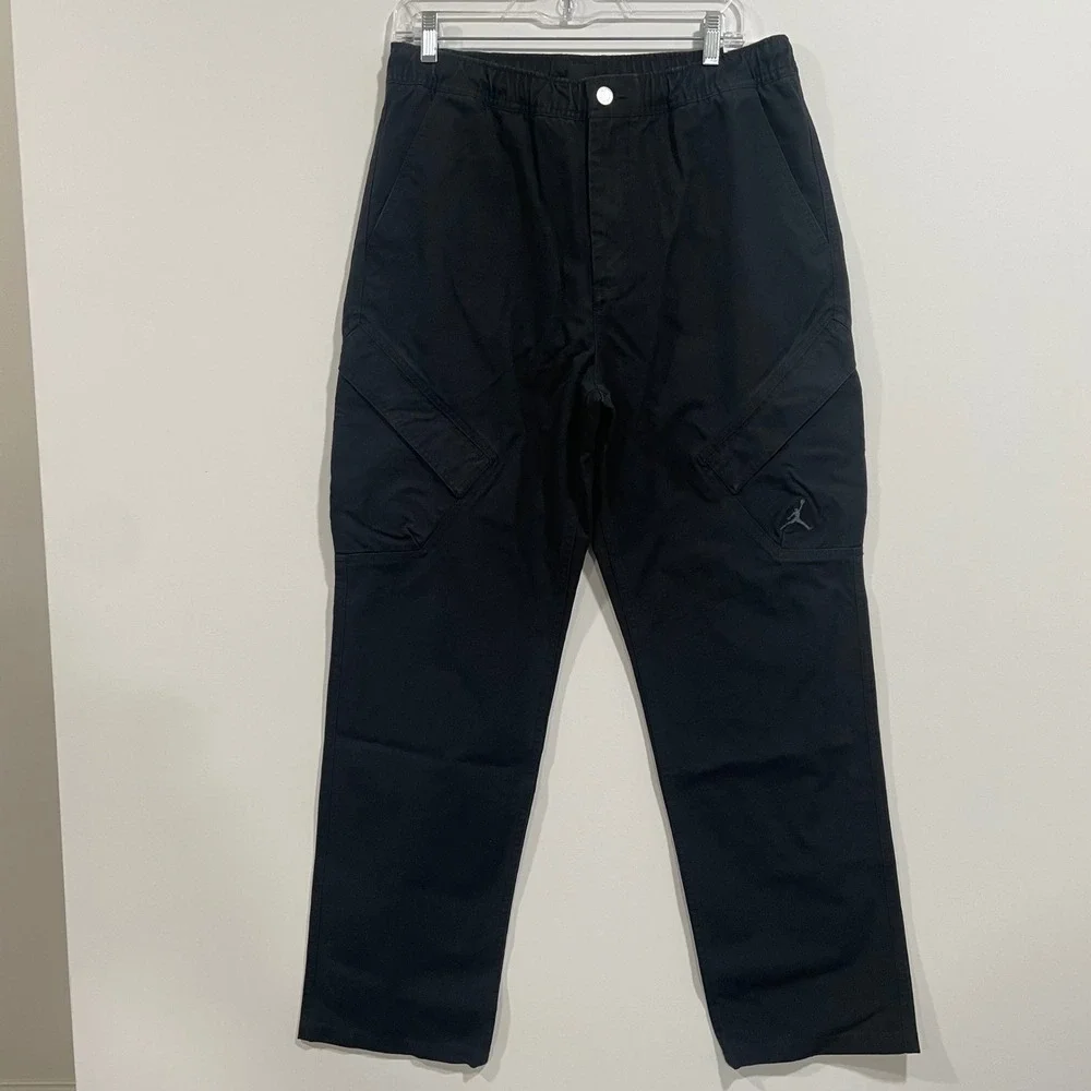 Jordan Mens Standard Fit Cargo Pants Black FV7255-010 Medium